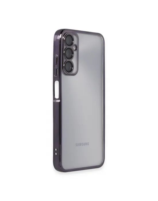 Samsung Galaxy A05s Kılıf Razer Lensli Silikon - Mor