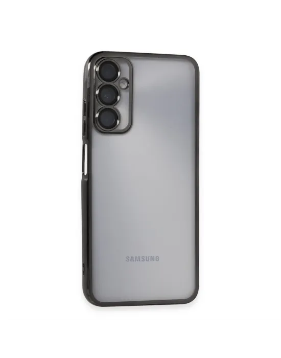 Samsung Galaxy A05s Kılıf Razer Lensli Silikon - Siyah