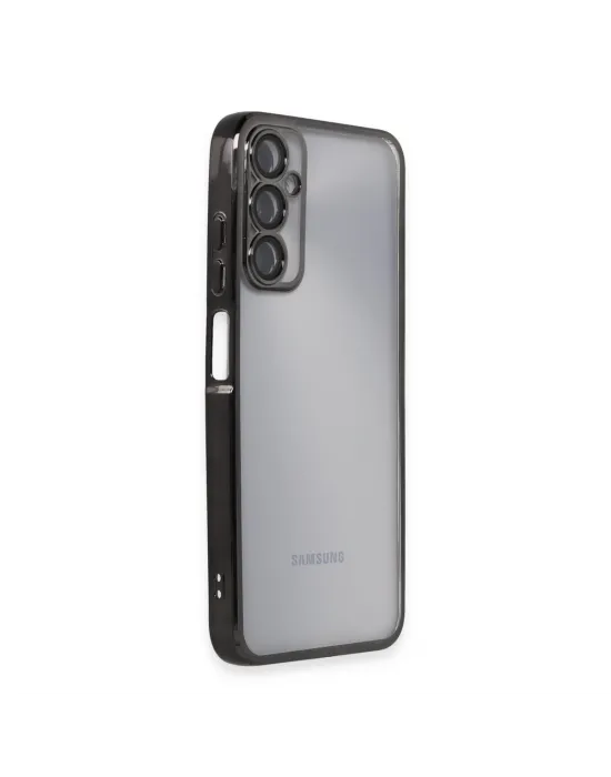 Samsung Galaxy A05s Kılıf Razer Lensli Silikon - Siyah