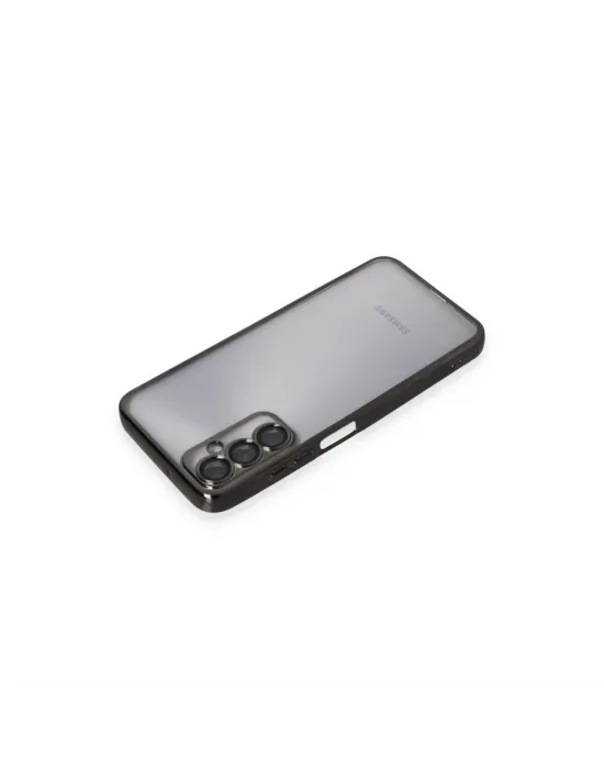 Samsung Galaxy A05s Kılıf Razer Lensli Silikon - Siyah