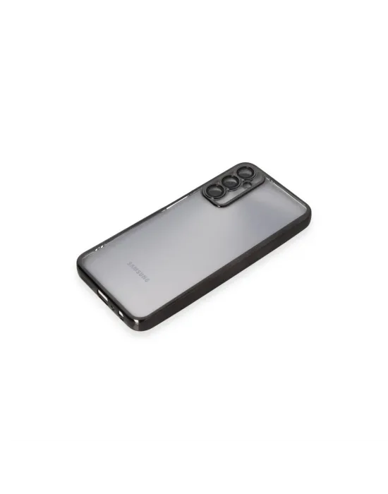Samsung Galaxy A05s Kılıf Razer Lensli Silikon - Siyah