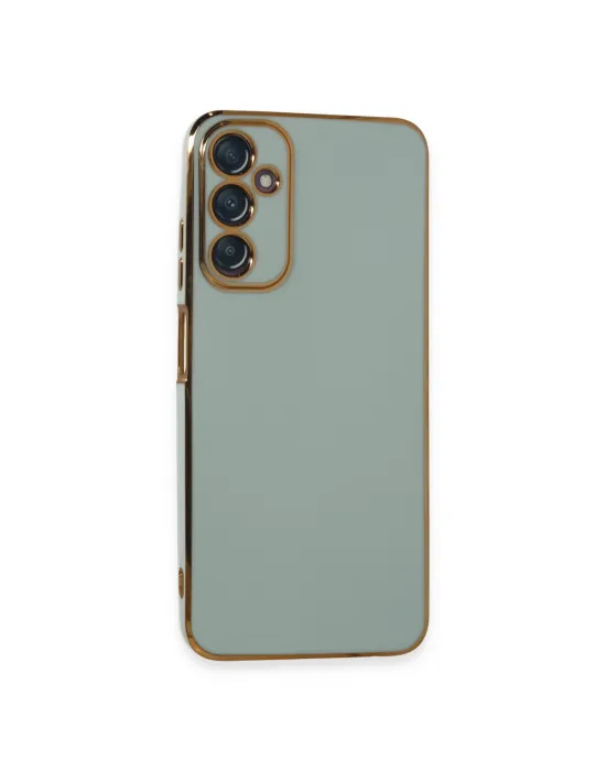 Samsung Galaxy A05s Kılıf Volet Silikon - Açık Yeşil