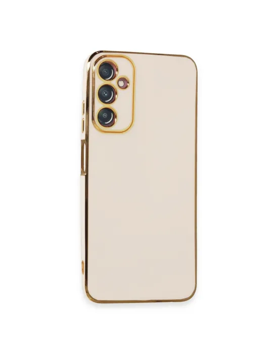 Samsung Galaxy A05s Kılıf Volet Silikon - Beyaz