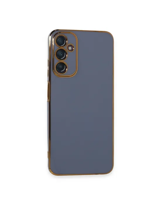 Samsung Galaxy A05s Kılıf Volet Silikon - Mavi