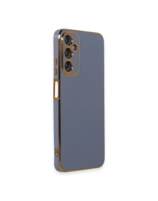 Samsung Galaxy A05s Kılıf Volet Silikon - Mavi