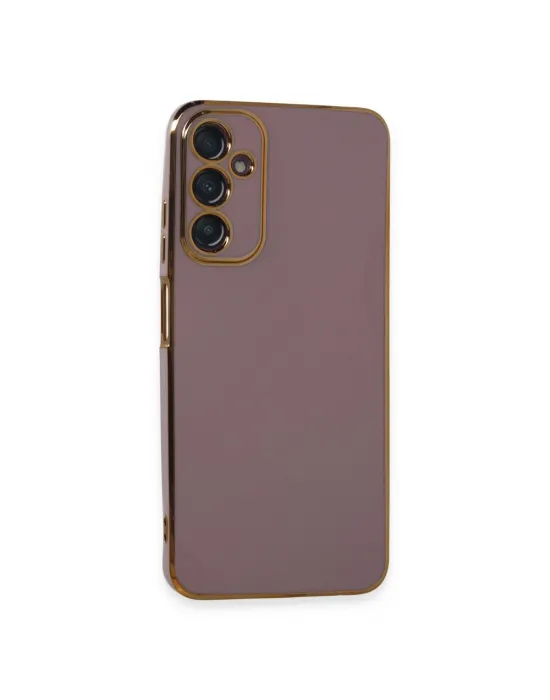 Samsung Galaxy A05s Kılıf Volet Silikon - Mor