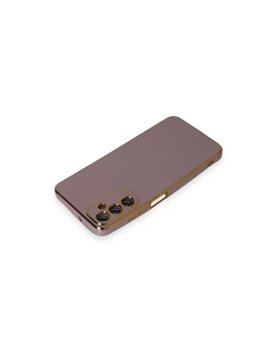 Samsung Galaxy A05s Kılıf Volet Silikon - Mor