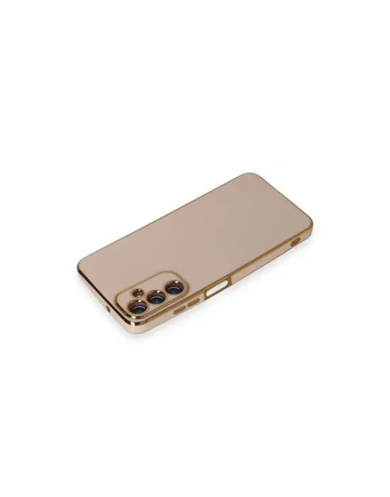 Samsung Galaxy A05s Kılıf Volet Silikon - Pembe