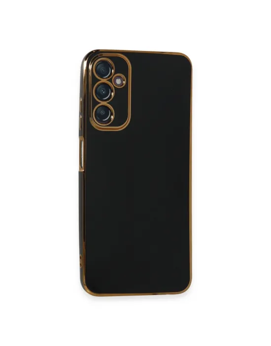 Samsung Galaxy A05s Kılıf Volet Silikon - Siyah