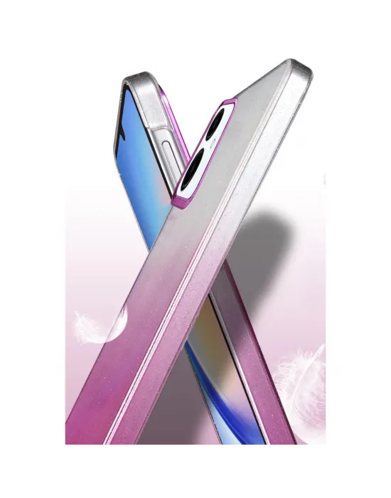 Samsung Galaxy A06 Glossy Kapak - Çöl Titanyum