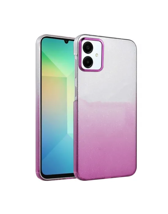 Samsung Galaxy A06 Glossy Kapak - Mor