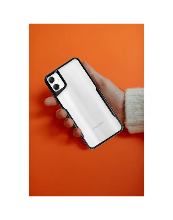 Samsung Galaxy A06 Kılıf Boyi Silikon Kapak - Siyah