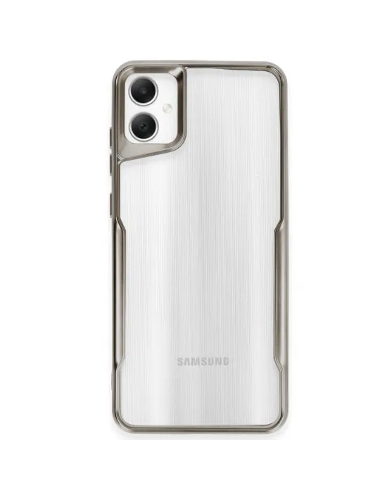 Samsung Galaxy A06 Kılıf Boyi Silikon Kapak - Titan Gri