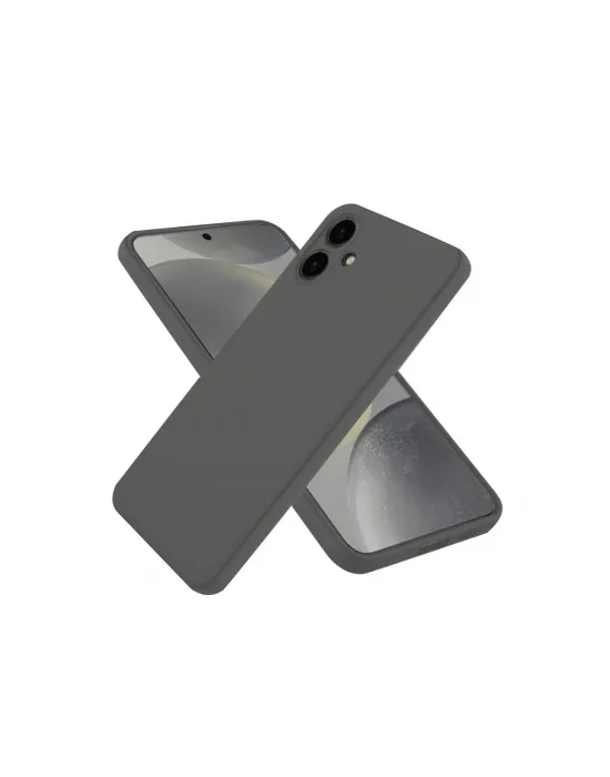 Samsung Galaxy A06 Kılıf First Silikon - Gri