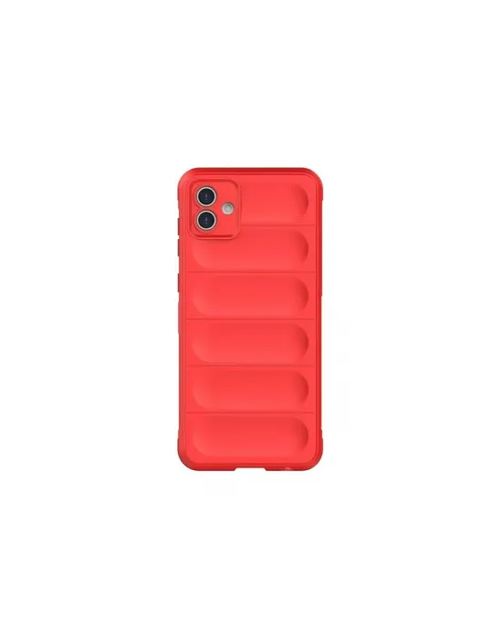 Samsung Galaxy A06 Kılıf Optimum Silikon - Kırmızı