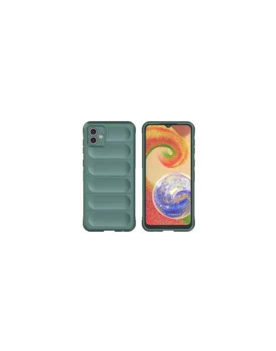 Samsung Galaxy A06 Kılıf Optimum Silikon - Koyu Yeşil