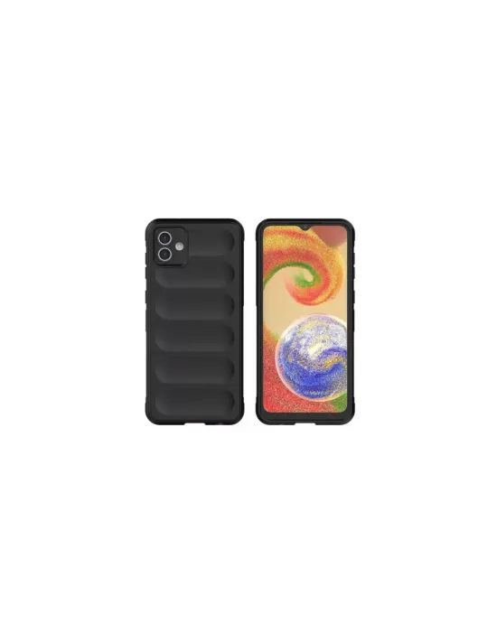 Samsung Galaxy A06 Kılıf Optimum Silikon - Siyah