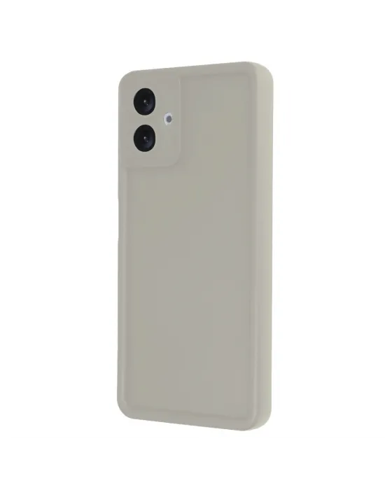 Samsung Galaxy A06 Kılıf Viera Silikon - Krem