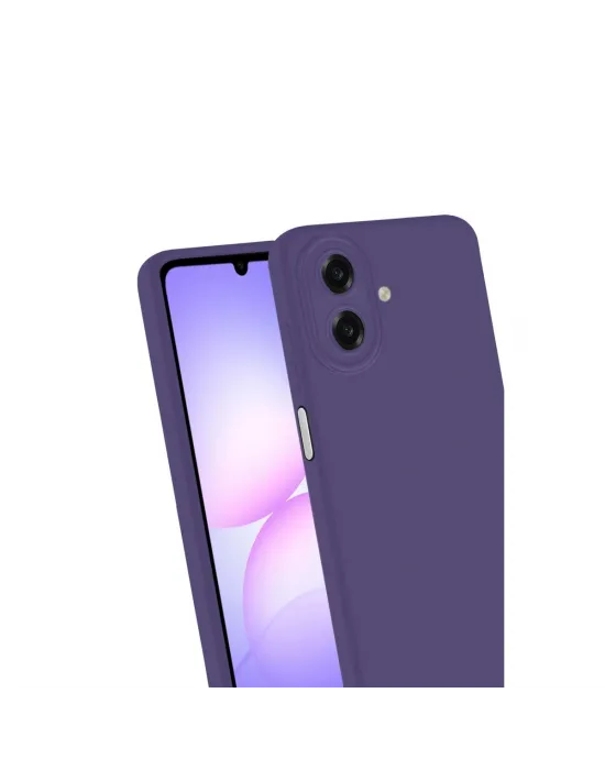 Samsung Galaxy A07 4g First Silikon - Mürdüm