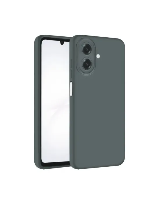Samsung Galaxy A07 4g Nano İçi Kadife Silikon - Gri