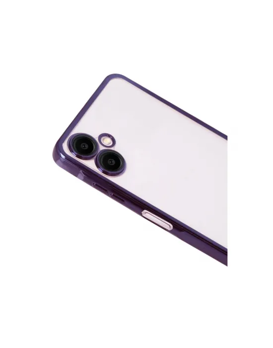 Samsung Galaxy A07 4g Razer Lensli Silikon - Mor
