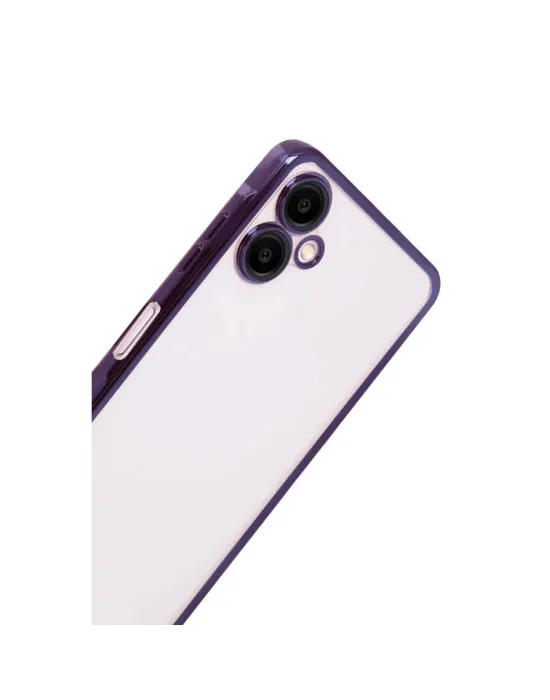 Samsung Galaxy A07 4g Razer Lensli Silikon - Mor