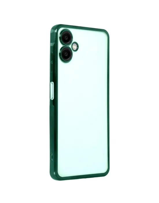 Samsung Galaxy A07 4g Razer Lensli Silikon - Yeşil