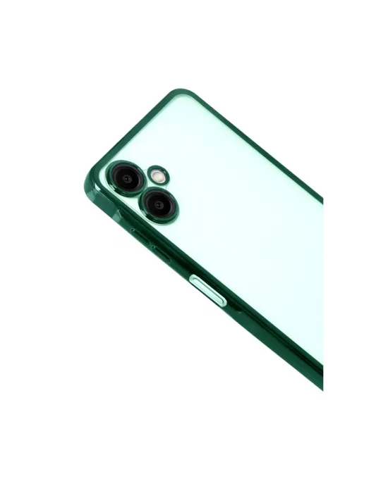 Samsung Galaxy A07 4g Razer Lensli Silikon - Yeşil