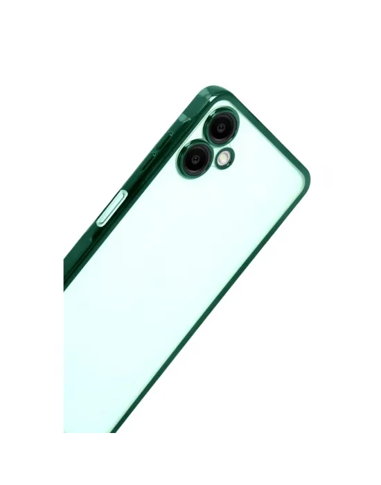 Samsung Galaxy A07 4g Razer Lensli Silikon - Yeşil