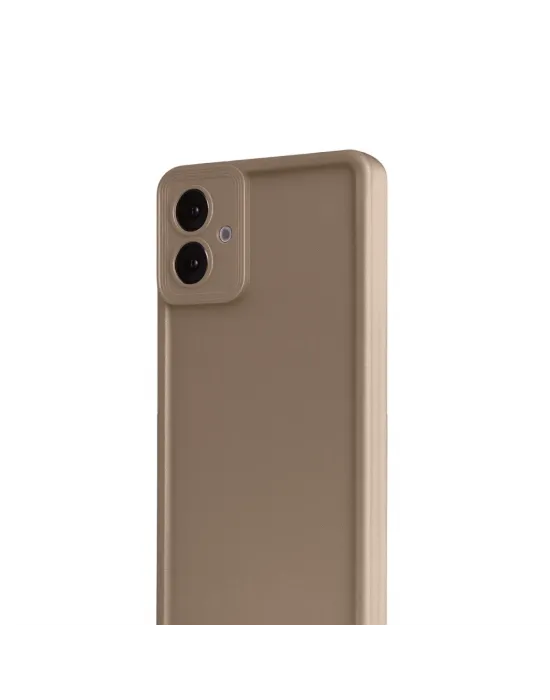 Samsung Galaxy A07 4g Viera Silikon - Kahverengi