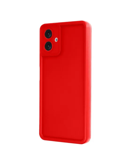 Samsung Galaxy A07 4g Viera Silikon - Kırmızı