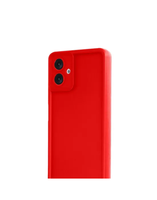 Samsung Galaxy A07 4g Viera Silikon - Kırmızı