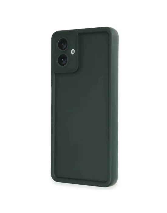Samsung Galaxy A07 4g Viera Silikon - Koyu Yeşil