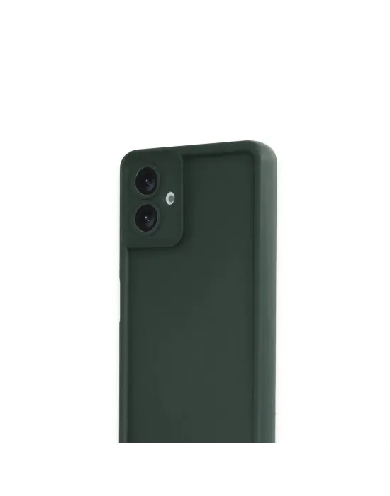 Samsung Galaxy A07 4g Viera Silikon - Koyu Yeşil