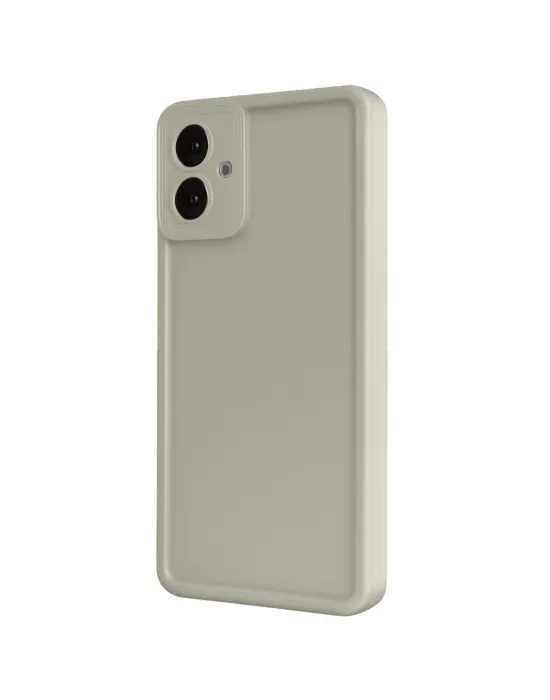 Samsung Galaxy A07 4g Viera Silikon - Krem