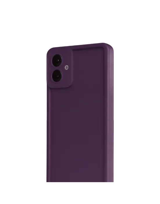 Samsung Galaxy A07 4g Viera Silikon - Mürdüm