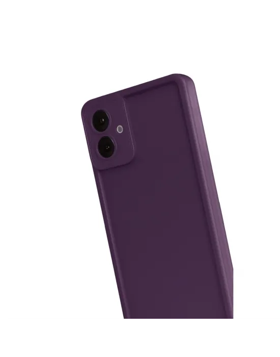 Samsung Galaxy A07 4g Viera Silikon - Mürdüm
