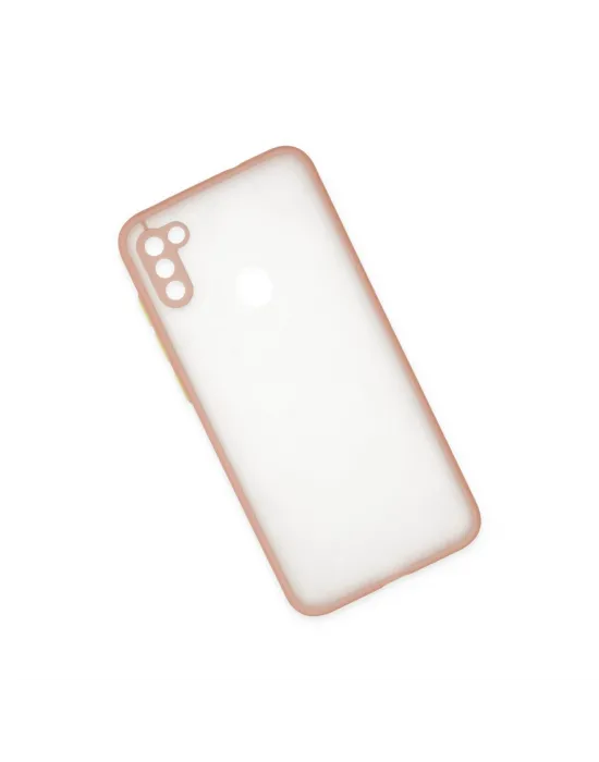 Samsung Galaxy A11 Kılıf Montreal Silikon Kapak - Pembe
