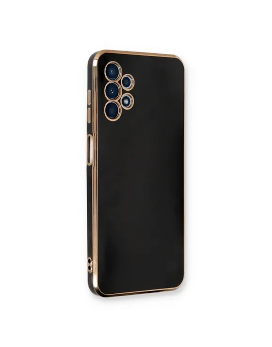 Samsung Galaxy A13 4g Kılıf Volet Silikon - Siyah