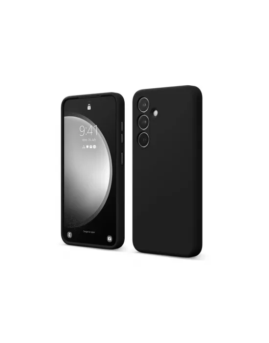 Samsung Galaxy A14 4g Kılıf First Silikon - Siyah