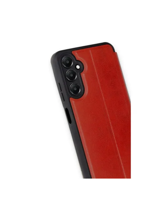 Samsung Galaxy A16 5g Kılıf Flip Cover - Kırmızı
