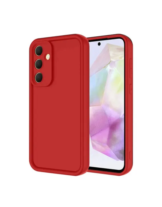 Samsung Galaxy A16 5g Kılıf Viera Silikon - Kırmızı