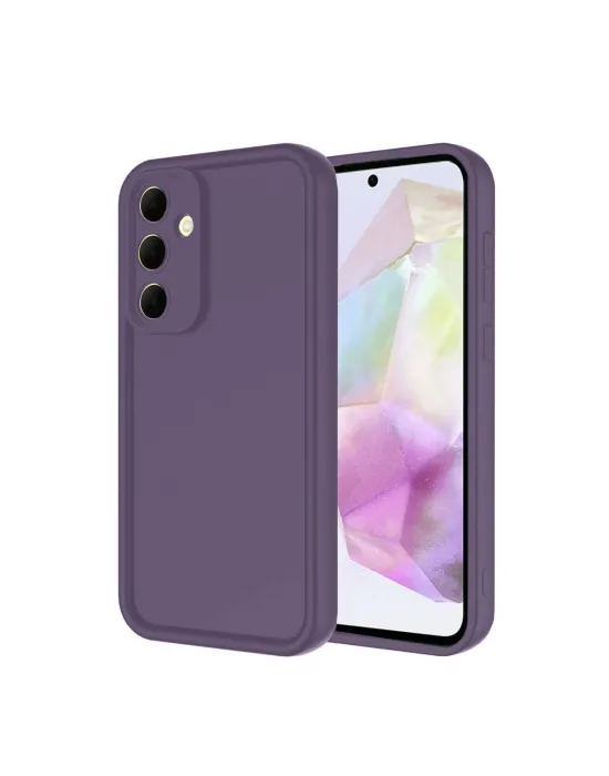 Samsung Galaxy A16 5g Kılıf Viera Silikon - Mürdüm