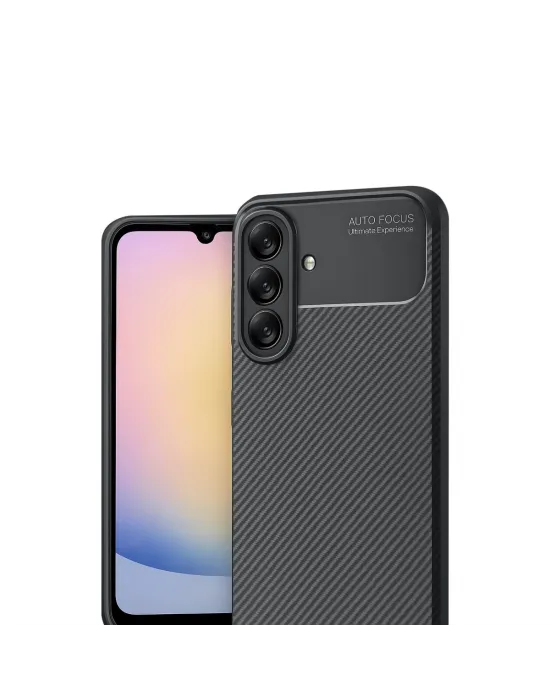 Samsung Galaxy A17 5g Auto Focus Karbon Kapak - Siyah