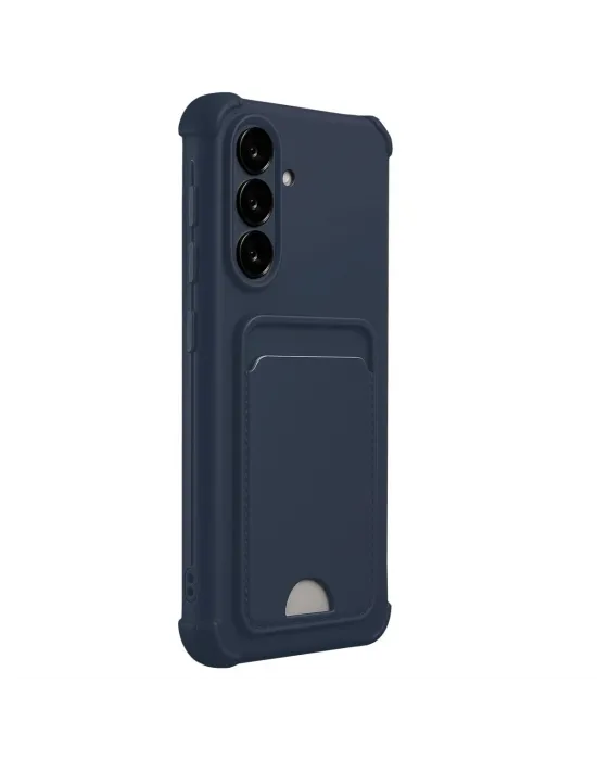 Samsung Galaxy A17 5g Kelvin Kartvizitli Silikon - Lacivert