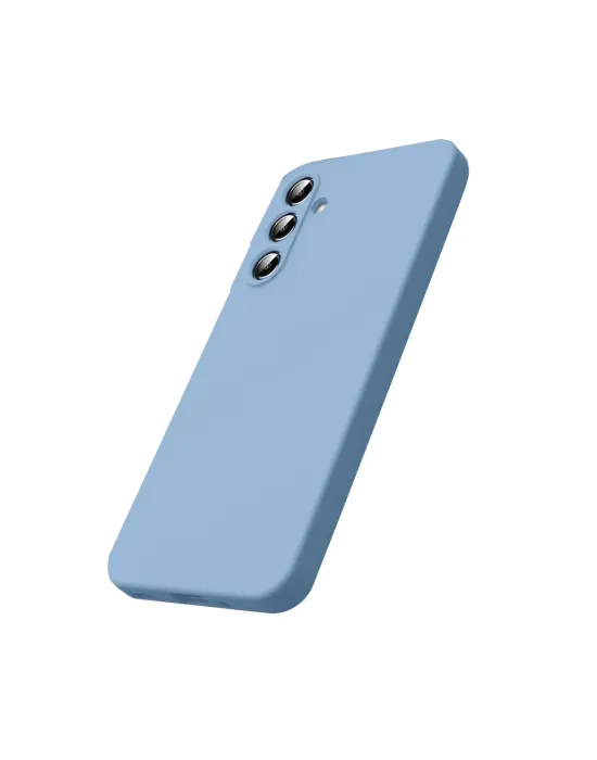 Samsung Galaxy A17 5g Nano İçi Kadife Silikon - Mavi
