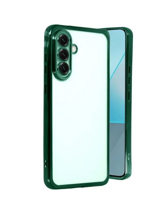 Samsung Galaxy A17 5g Razer Lensli Silikon - Yeşil