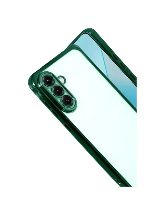 Samsung Galaxy A17 5g Razer Lensli Silikon - Yeşil
