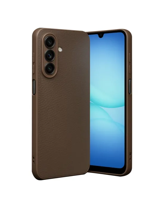 Samsung Galaxy A17 5g Thermax Silikon Kılıf - Kahverengi