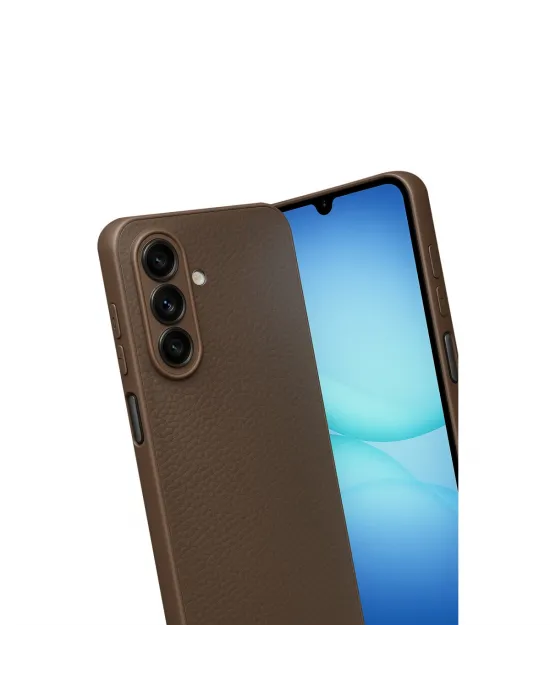 Samsung Galaxy A17 5g Thermax Silikon Kılıf - Kahverengi